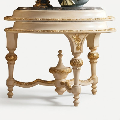 Houten tafel Vintage Bijzettafel van echt hout Materiaal Woonkamer Hout Klassiek