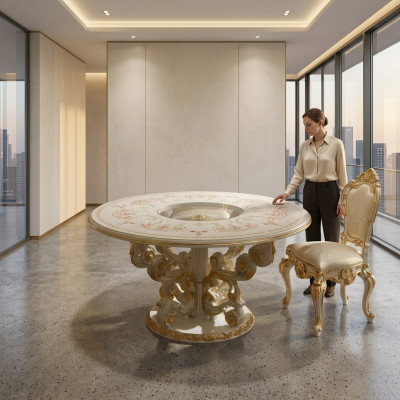 Eettafel Design meubels Inrichting Tafels Massief houten tafel Nieuw Luxe Italiaans