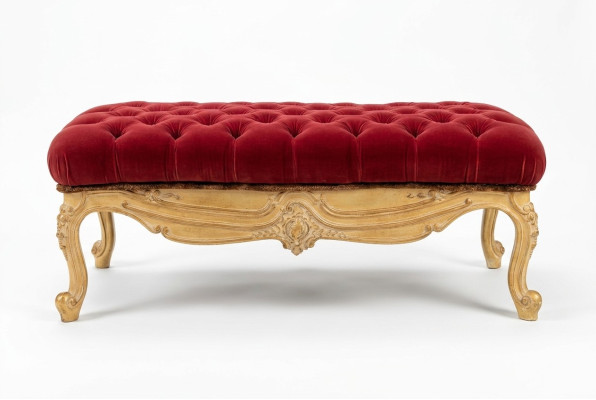 Clubfauteuil Woonkamer Meubelstoel Voetenbank Gestoffeerd Chesterfield Klassiek Nieuw