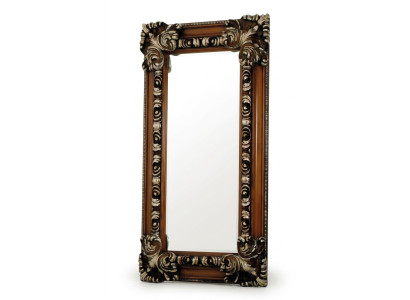 Klassieke designspiegel Italiaanse wandspiegel Houten staande wandspiegel Nieuw