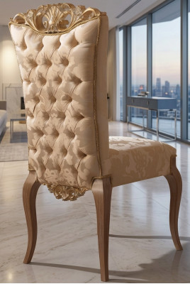 Ontwerperstoel Chesterfield Eetkamerstoelen Italiaanse meubels Inrichting