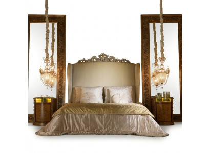 Chesterfield Groot Bed Hoofdeinde Bedden Barok Rococo Koninklijke Stijl Meubels