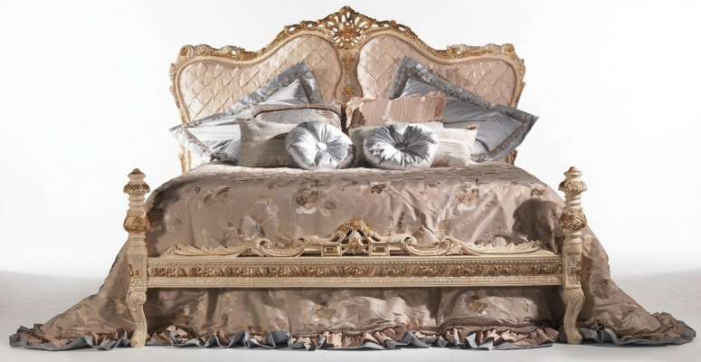 Chesterfield Bed Luxe Dubbel Italiaans Meubilair Inrichting Boiserie Bedden
