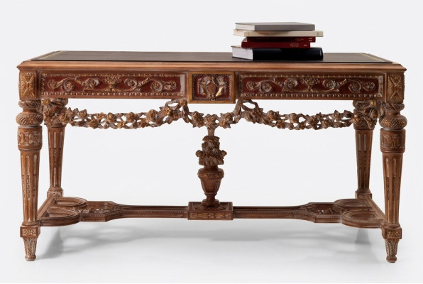 Bureau meubels tafel kantoor echt hout inrichting houten tafels bureaus nieuw