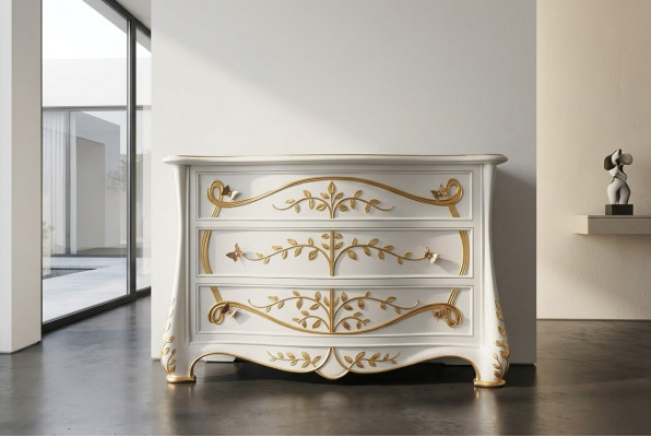 Commode Woonkamer Laden Houten dressoir Kast Kasten Massief