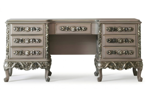 Console tafel Console tafels Meubels Consoles Ladenkast dressoir Hout Kleur Zilver