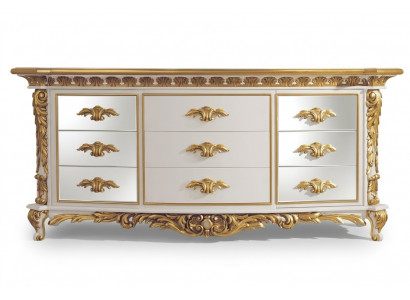 Kommode Woonkamer Laden Hout Sideboard Kast Kasten Massief