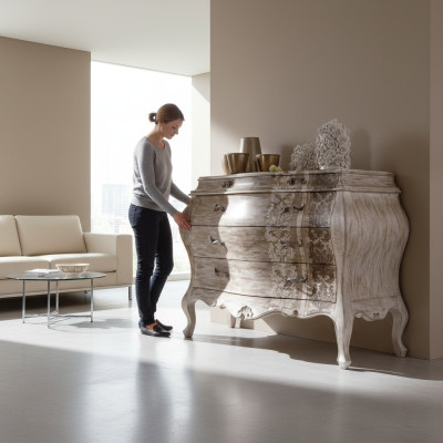 Ladenkast Sideboard Ontwerp Inrichting Tv-meubel Laden Italiaanse meubels Nieuw
