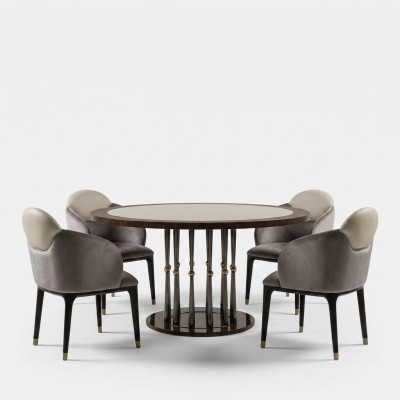 Eettafel 4 x Stoelen Eetkamerset Eetgroep Groep Stoelen Tafel Tafels 5-delig.
