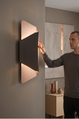 Ontwerp wandlampen lampen verlichting woonkamer Italiaanse inrichting meubels.