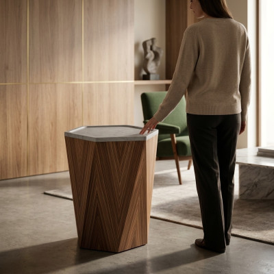 Salontafel Woonkamer Ontwerptafels Meubels Tafel Luxe Bijzettafel Hout Marmer