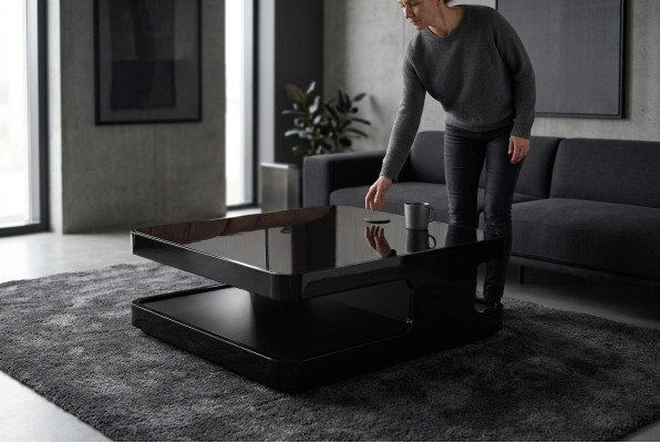Koffietafel ontwerp Salontafel Hout Glas Tafel Woonkamer Salontafels Italië Nieuw