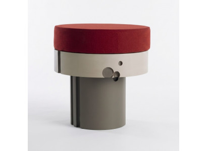 Pouf Voetenbankje Zitkruk Gestoffeerd krukje Zitbankje Luxe designbank Nieuw