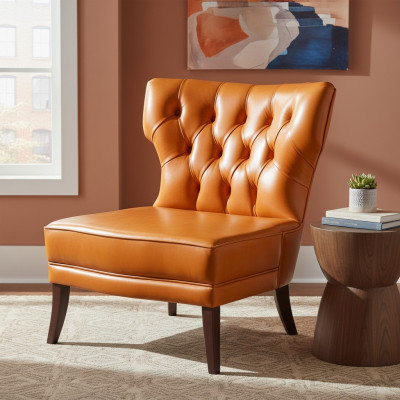 Chesterfield leren fauteuil gestoffeerde stoel luxe meubels bank bank kantoorstoelen nieuw