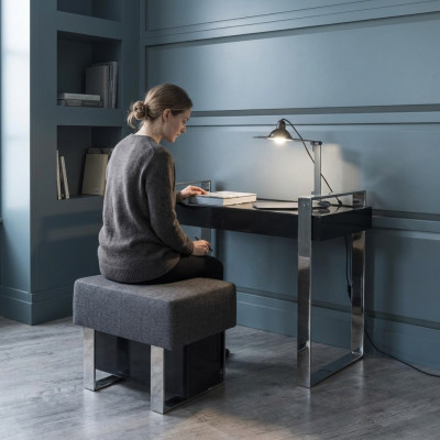 Tafels secretaris consoles tafel bureau kaptafel kruk Italiaanse 2-delig.