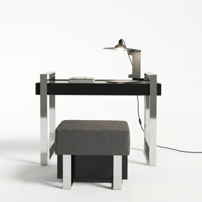 Tafels secretaris consoles tafel bureau kaptafel kruk Italiaanse 2-delig.