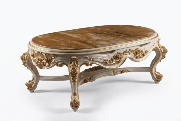 Salontafel Koffietafel Woonkamertafel Italiaanse meubels Barok Rococo Nieuw