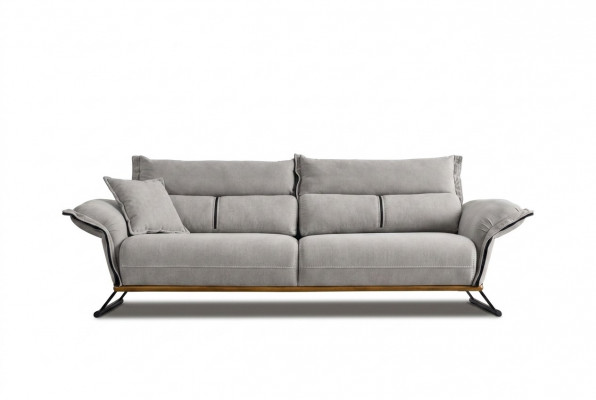 Bankstel 3-zits Moderne Designbank Zitbank Bekleding Eenpersoons Relaxbank Nieuw