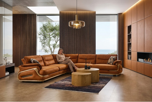 Hoekbank Ontwerpbank Hoekbankbank Banken Banken Woonlandschap Hoekcombinatie