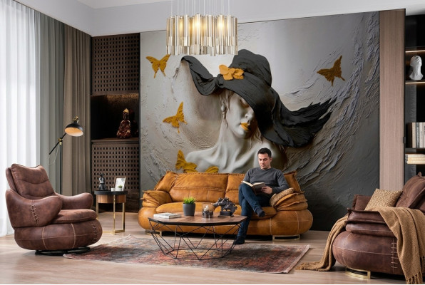 Sofaset 3+1+1 zits Ontwerp Bank Banken Modern 3-delig