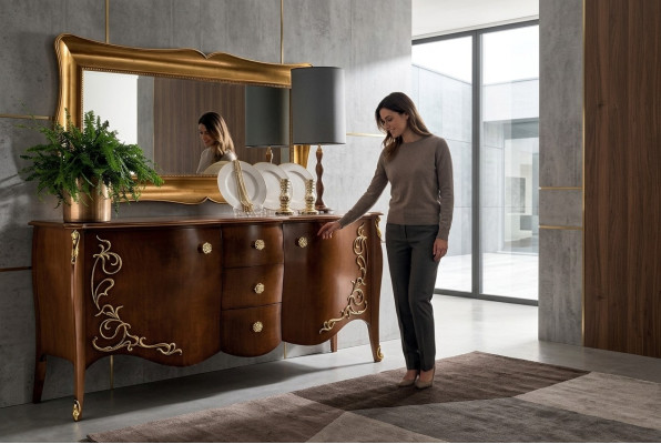 Meubel ladekast dressoir kast Klassieke nieuwe commodes Houten kasten Dressoir