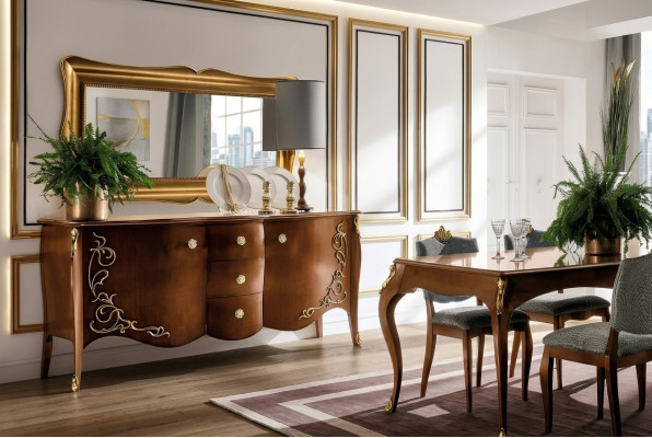 Meubel ladekast dressoir kast Klassieke nieuwe commodes Houten kasten Dressoir