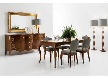 Tafel Echt hout Klassieke barok antieke stijl Eettafel tafels Echt hout Nieuw