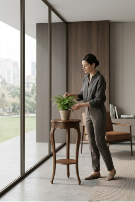 Console tafel Telefoon tafel Bijzettafel Houten tafels Meubels Italiaanse meubels