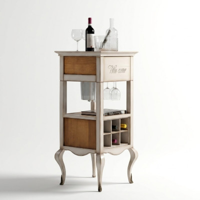 Huisbar Barkast Bartafel Plank Wijnrek Wijnkast Luxe Kast Vitrine