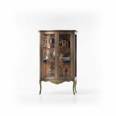 Glazen kast Woonkamer Vitrine Dressoir Vitrines Eetkamer Dressoir Meubels Nieuw.