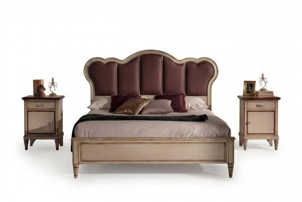 Bed tweepersoonsbed slaapkamer bedden bed meubilair Vaccari cava Giovanni bedden nieuw.