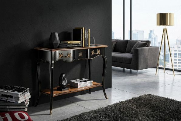 Kaptafel Kaptafels Meubels Houten kaptafel Telefoon butler Italiaans