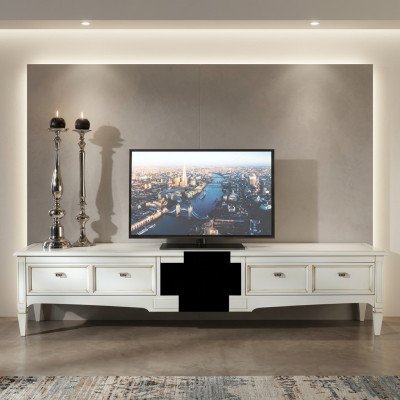 Dienstkistenschachbrett tv Tisch LED-display woonkamer kast 220cm dressoir nieuw