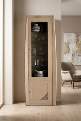 Vitrine Glas Kast Vitrines Woonkamer Kasten Italiaanse Meubelen Glaskast
