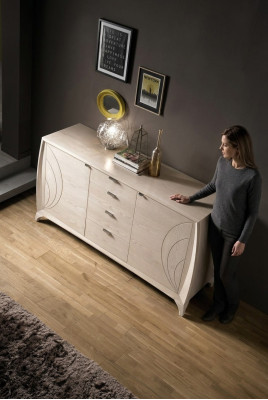 Lade Slaapkamer Dressoir Ladenkast Kast Plank Kasten Meubels Italië