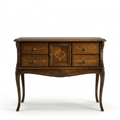 Dressoir ladekast Hout Italiaanse meubels Kast consoles Ladenconsole Nieuw
