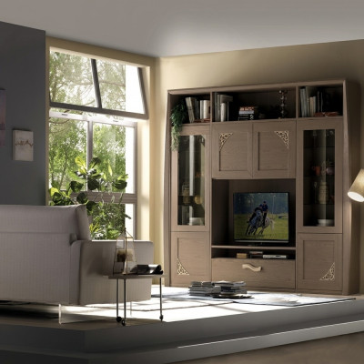 Woonkamer wandkast vitrine hout woonkamer meubels tv kasten design vitrinekasten