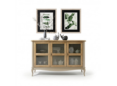 Kommode Sideboard Boekenkast Kast Planken Massief Hout Meubels uit Italië Kasten