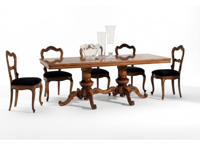 Eettafel Luxe Tafel Massief Hout Meubels uit Italië Eetkamer Tafels Inrichting