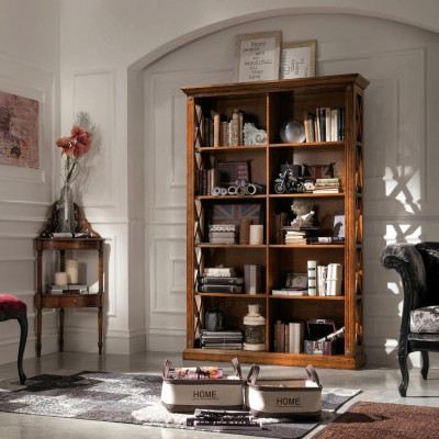 Boekenkast Kast Plank Massief hout meubels Vitrinekast Kantoor Inrichting Kasten Nieuw