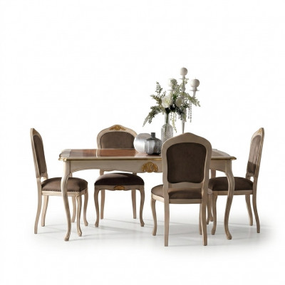 Woonkamer meubels nieuw Eetkamer stoelen Hout Luxe Fauteuil Stoel Bruin Leunstoel