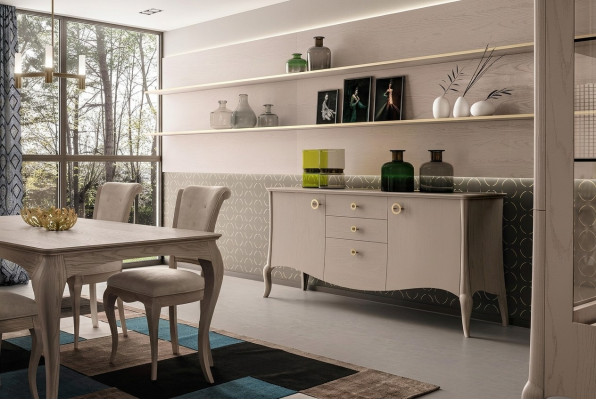 Kommode Sideboard Regal Schrank Regale Massiv Holz Möbel aus Italien Schränke  Dressoir Sideboard Plank Kast Rekken Massief houten meubels uit Italië Kasten