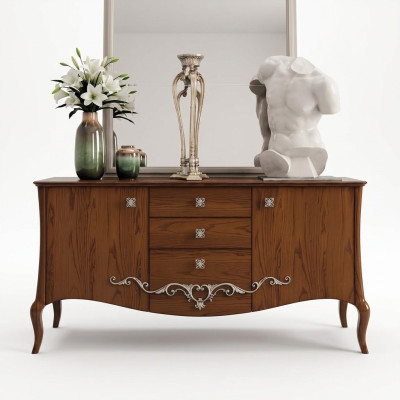 Kast laden hout dressoir woonkamer dressoir kasten massief.