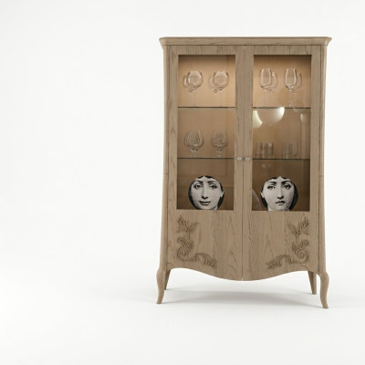 Woonkamer dressoir glazen kast vitrine eetkamer dressoir houten kasten meubels