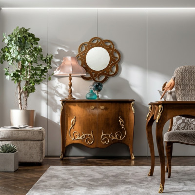 Console tafel console tafels meubels houten console telefoon bijzettafel Italiaans