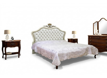 Tweepersoonsbed Bedden Slaapkamer Meubels Massief hout Vaccari cav giovanni Bed Nieuw