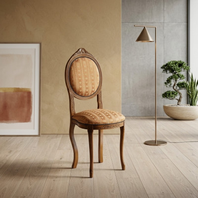 Eetkamer houten meubels stoelen luxe design gestoffeerde stoel rugleuning zitkantoor meubels nieuw