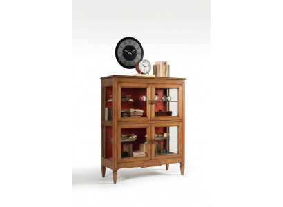 Woonkamer dressoir glazen kast vitrine eetkamer dressoir houten kasten meubels