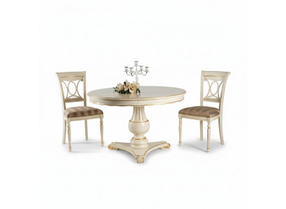 Groep Set 2x Stoel Eetkamerstoel Stoelen Hout Luxe Eetgroep Set Meubels