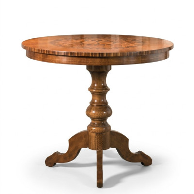 Eettafel Luxe Ronde Tafel Massief Hout Italië Nieuw Eettafels Ronde Meubels